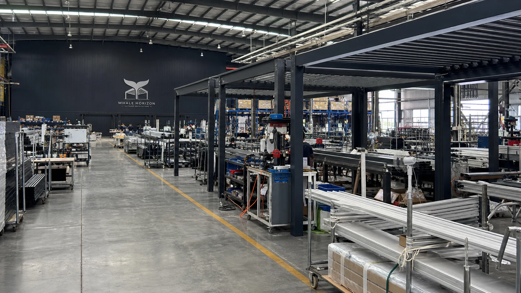WHALE HORIZON factory workshop in China